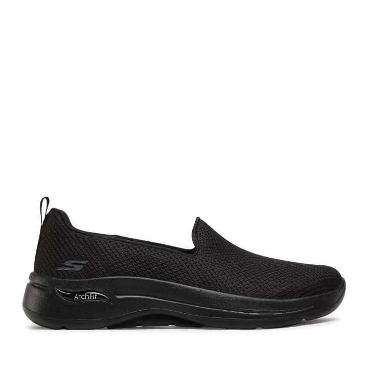 Halbschuhe Skechers Go Walk Arch Fit 124401/BBK Schwarz