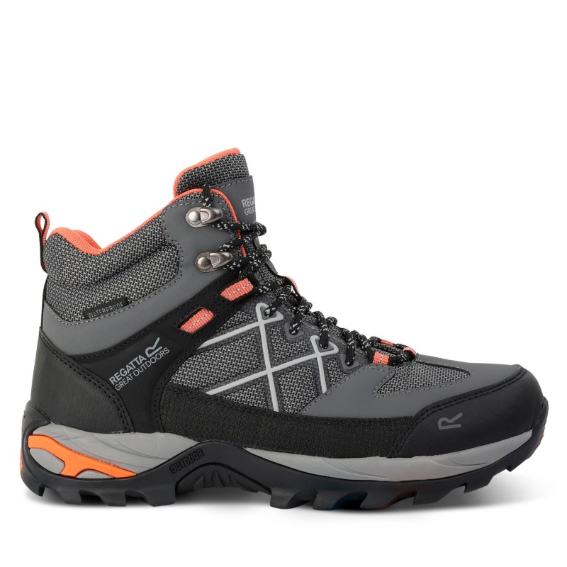 Trekkingschuhe Regatta LdySamarisIIIBoot RWF834 Grau