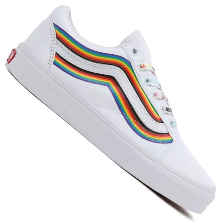 Vans Old Skool Pride White True White