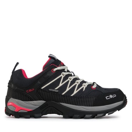 Trekkingschuhe CMP Rigel Low Wmn Trekking Shoes Wp 3Q13246 Schwarz