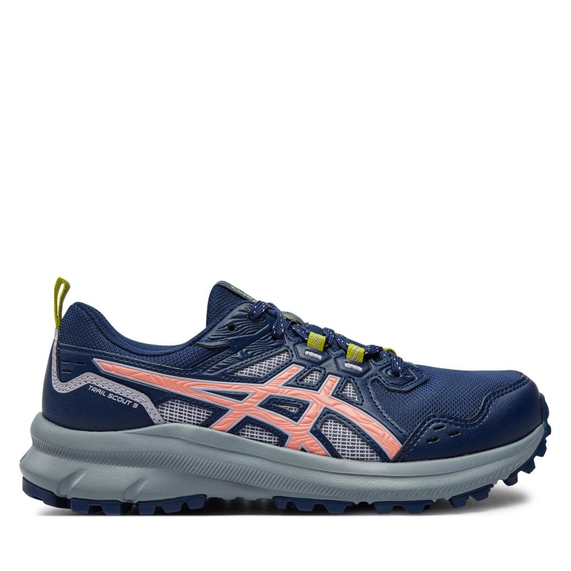 Laufschuhe Asics Trail Scout 3 1012B516 Dunkelblau