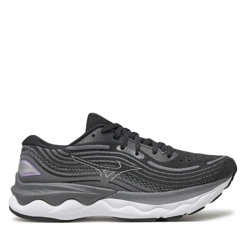 Laufschuhe Mizuno Wave Skyrise 4 J1GD230922 Schwarz