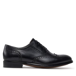 Halbschuhe Lord Premium Brogues 5501 Schwarz