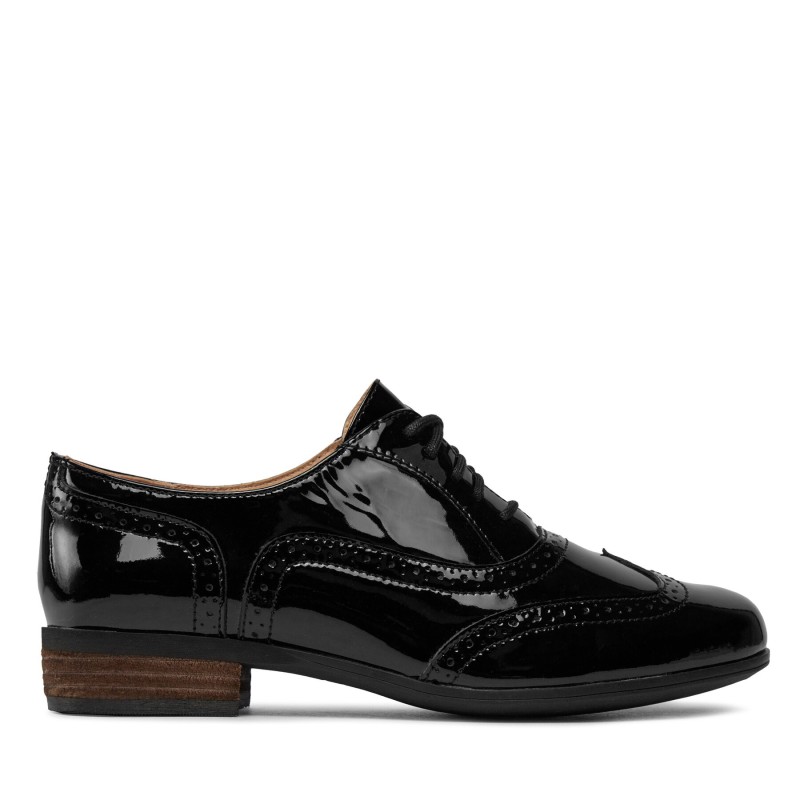 Oxford Schuhe Clarks Hamble Oak 203506494 Schwarz