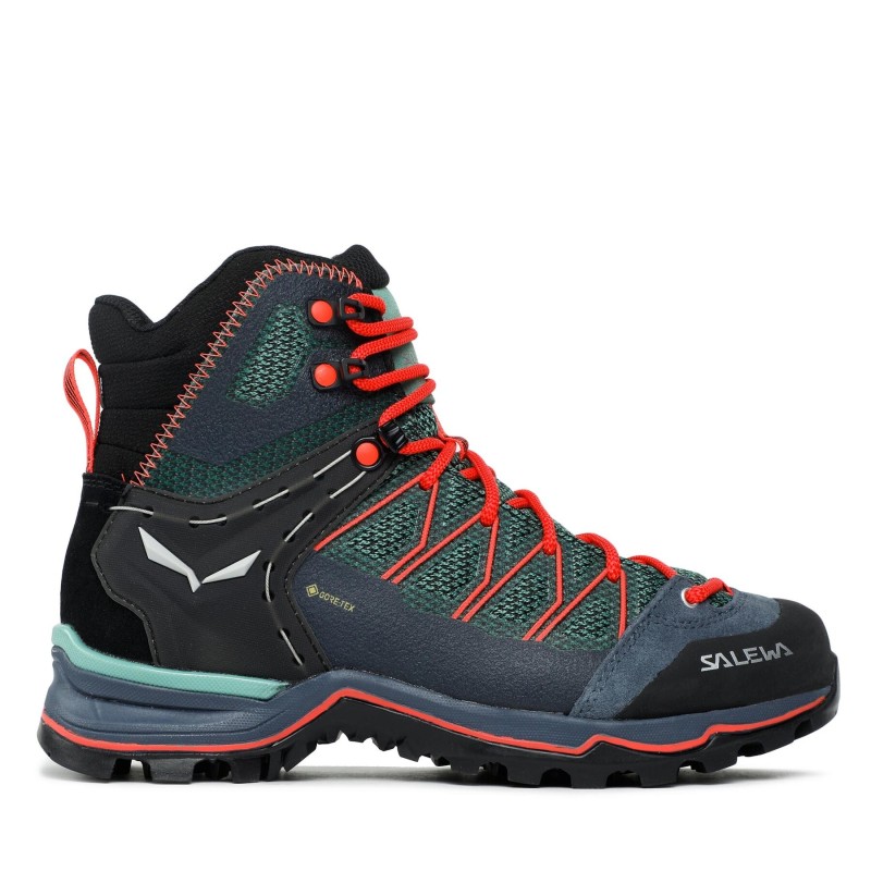 Trekkingschuhe Salewa Ws Mtn Trainer Lite Mid Gtx GORE-TEX 61360-5585 Grün