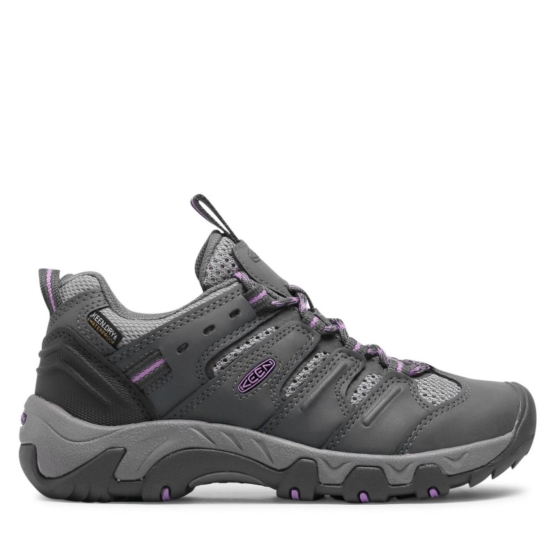 Trekkingschuhe Keen Koven Wp W 1025157 Grau