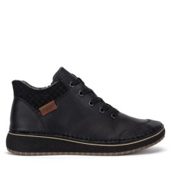 Schnürschuhe Rieker 50902-00 Schwarz
