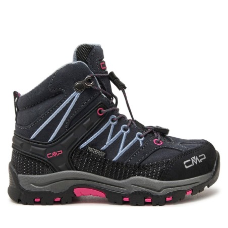 Trekkingschuhe CMP Kids Rigel Mid Trekking Shoes Wp 3Q12944 Schwarz