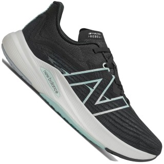 New Balance FuelCell Rebel v2 Black/White Mint/Citrus Punch