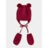 Set Mütze und Handschuhe Mayoral 9.668 Rot