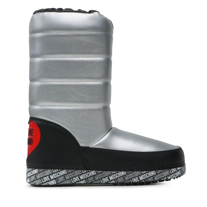 Schneeschuhe LOVE MOSCHINO JA24162G1HIT590B Silberfarben