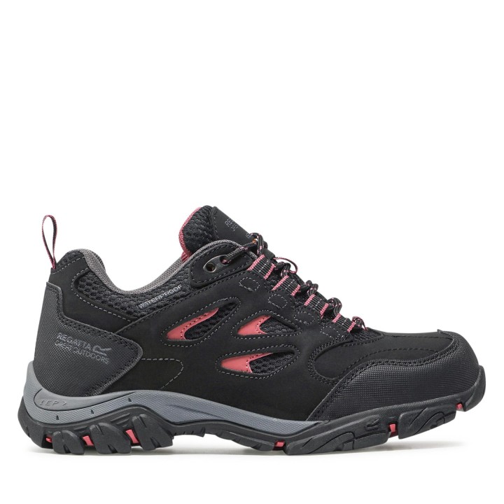 Trekkingschuhe Regatta Lady Holcombe Iep Low RWF572 Schwarz