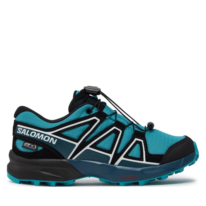 Laufschuhe Salomon Speedcross Waterproof L47457800 Blau