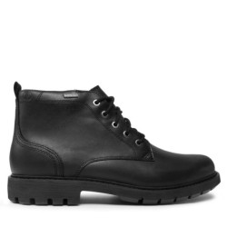 Schnürschuhe Clarks Batcombe Mix Ggtx Gore-Tex 261734277 Schwarz
