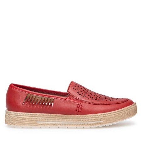Halbschuhe Remonte D1F06-33 Rot