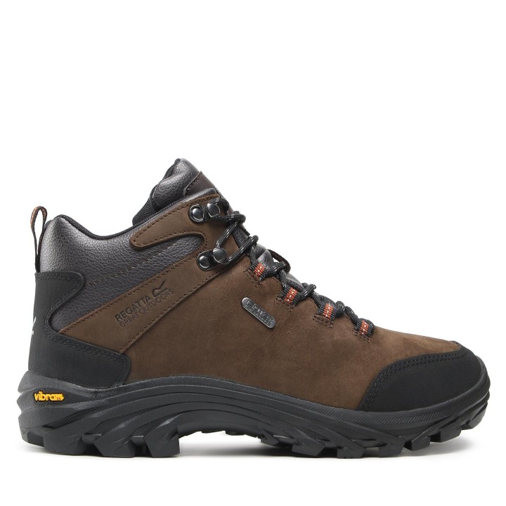 Trekkingschuhe Regatta Burrell Leather RMF581 Braun