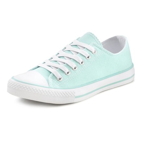 LASCANA Sneaker, Schnürhalbschuh, Freizeitschuh aus Textil