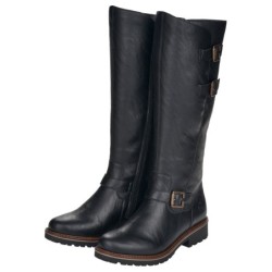 Remonte Winterstiefel, Blockabsatz, Langschaftstiefel, Wechselfußbett, XL-Schaft