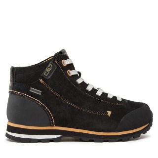 Trekkingschuhe CMP Elettra Mid Wmn Hiking Shoes Wp 38Q4596 Schwarz