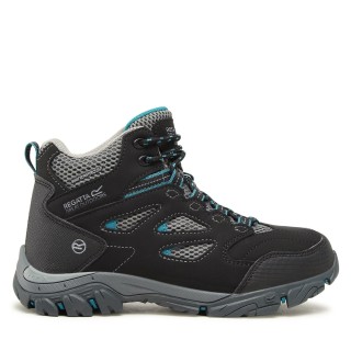 Trekkingschuhe Regatta Lady Holcomber Iep Mid RWF573 Schwarz