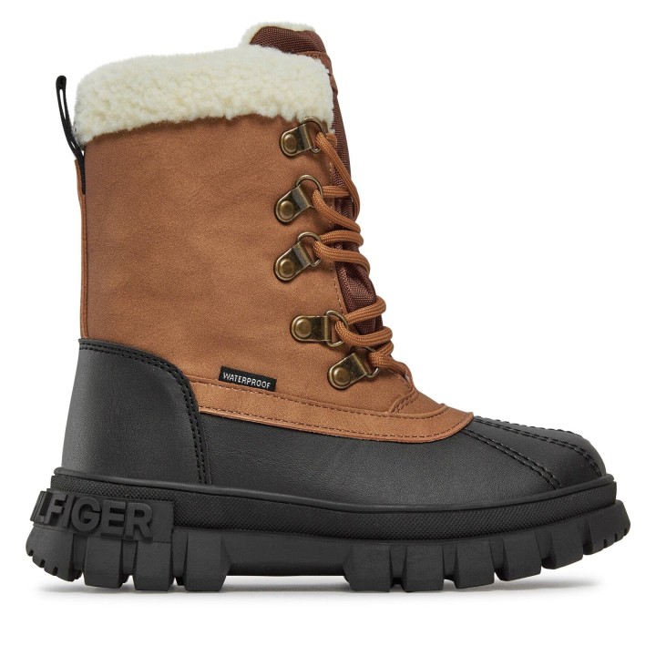 Schnürschuhe Tommy Hilfiger T3B5-33161-0814582 M Braun