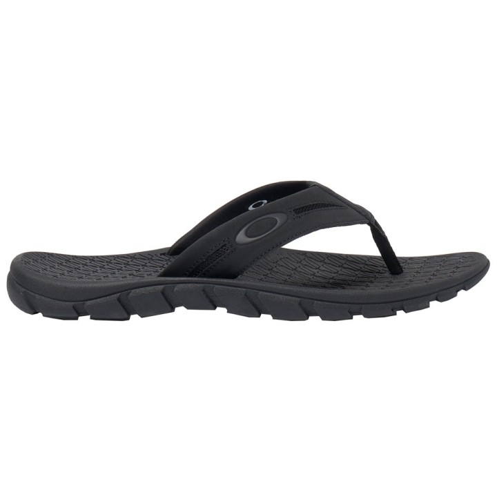 Oakley Operative Sandal Herren-Badeschlappen Blackout