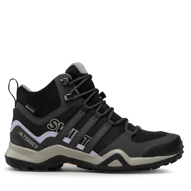 Trekkingschuhe adidas Terrex Swift R2 Mid GORE-TEX Hiking Shoes IF7637 Schwarz