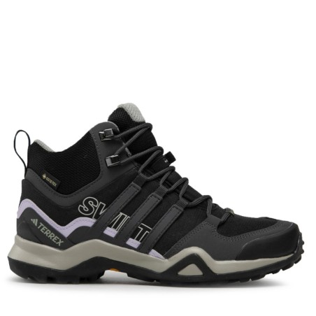 Trekkingschuhe adidas Terrex Swift R2 Mid GORE-TEX Hiking Shoes IF7637 Schwarz