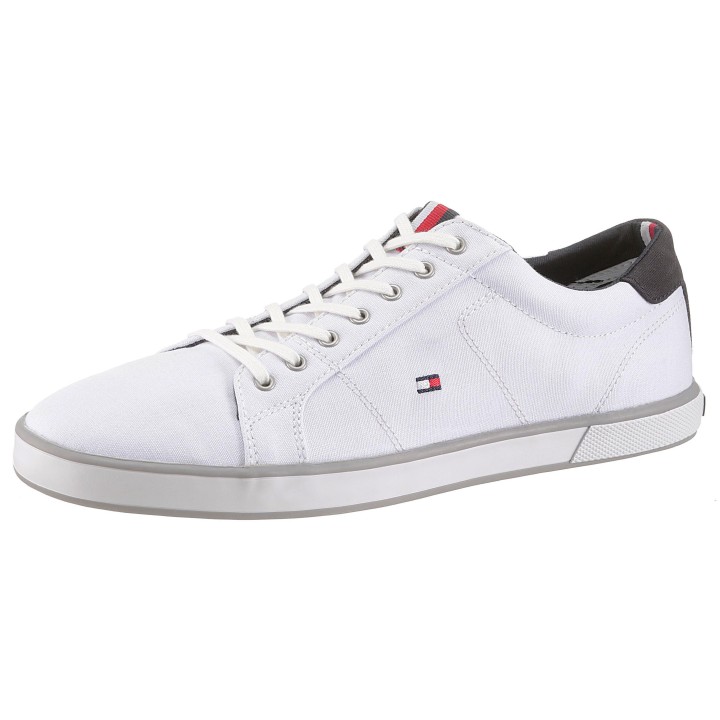 Tommy Hilfiger Sneaker "H2285ARLOW 1D", mit seitlichem Logoflag, Freizeitschuh, Halbschuh, Schnürschuh
