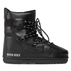Schneeschuhe Moon Boot Sneaker Mid 14028200001 Schwarz