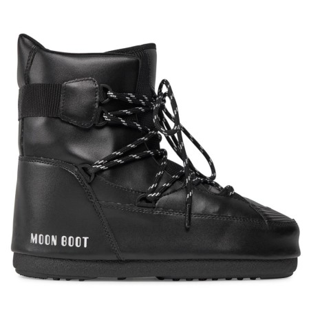 Schneeschuhe Moon Boot Sneaker Mid 14028200001 Schwarz