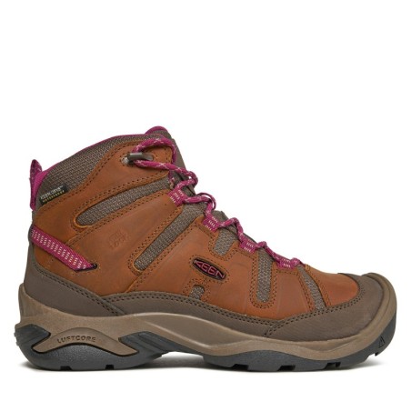 Trekkingschuhe Keen Circadia Mid Wp 1026765-10 Braun