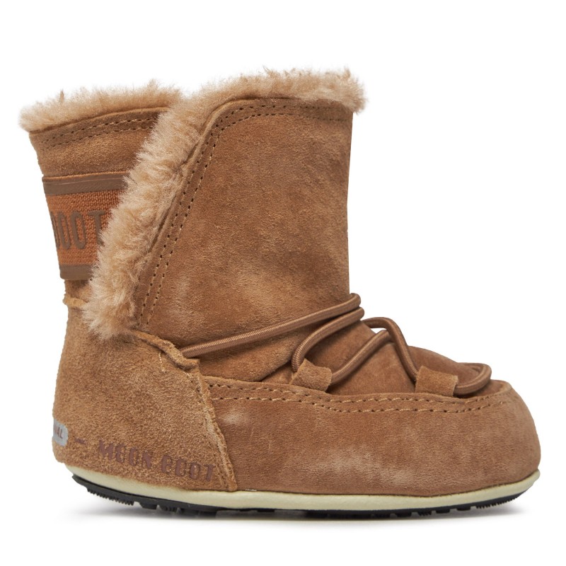 Schneeschuhe Moon Boot Crib Suede 34010300001 Braun