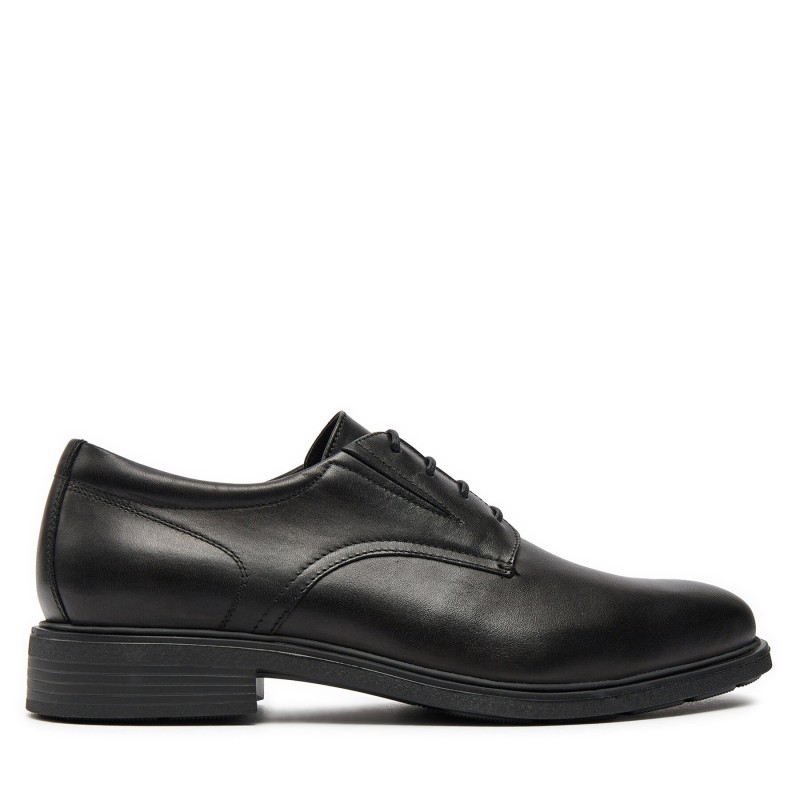 Halbschuhe Geox U Dublin A U34R2A 00043 C9999 Schwarz