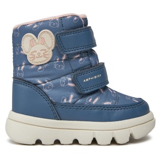 Schneeschuhe Geox B Willaboom Girl B A B365AC 000MN C4005 M Blau