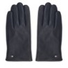 Herrenhandschuhe Tommy Hilfiger Essential Flag Leather Gloves AM0AM11482 Dunkelblau