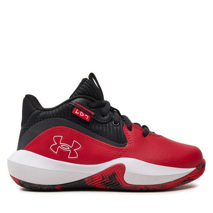 Basketballschuhe Under Armour Pre-School UA Lockdown 7 3028514 Rot