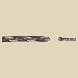 Schuhbandl Bergsport halbrund Länge 150 cm Farbe braun/beige 189