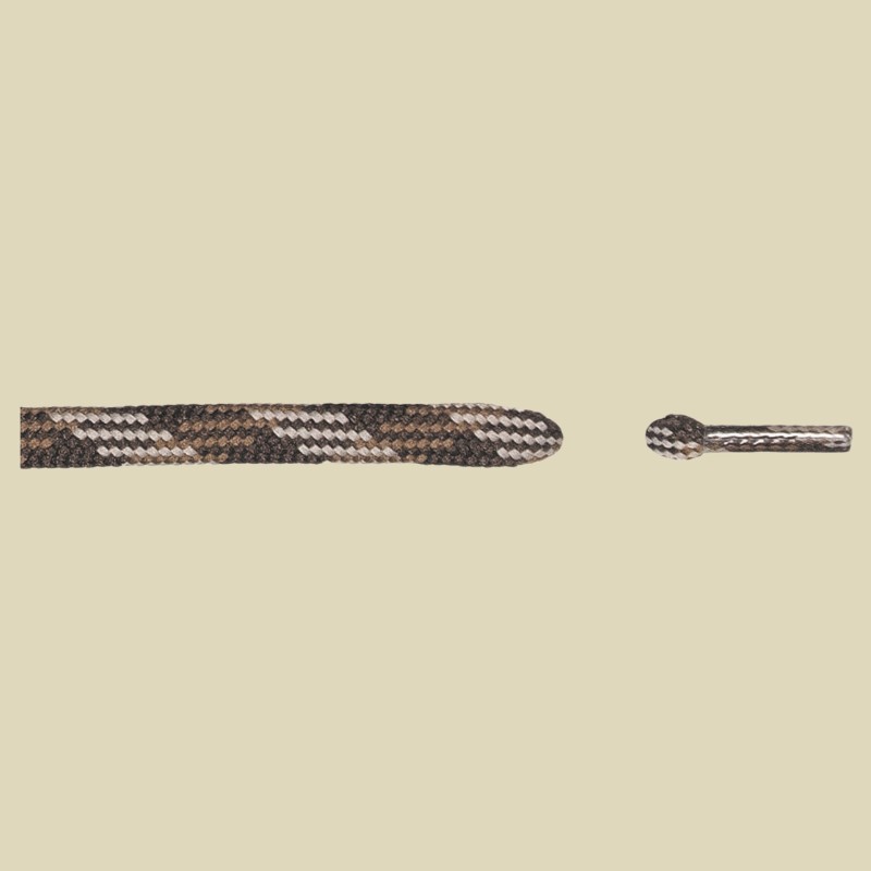 Schuhbandl Bergsport halbrund Länge 150 cm Farbe braun/beige 189