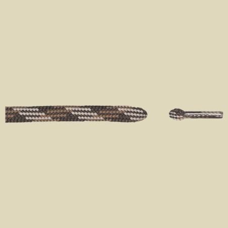 Schuhbandl Bergsport halbrund Länge 150 cm Farbe braun/beige 189