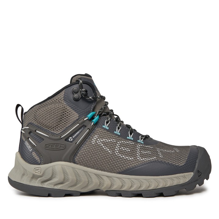 Trekkingschuhe Keen Nxis Evo Mid Wp 1027197 Grau