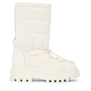 Schneeschuhe Calvin Klein Jeans Flatform Snow Boot Nylon Wn YW0YW01146 Weiß