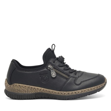 Halbschuhe Rieker N32G0-00 Schwarz