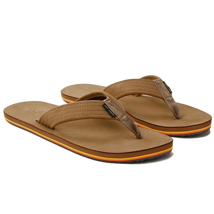 Rip Curl Revival Leather Open Toe Tan