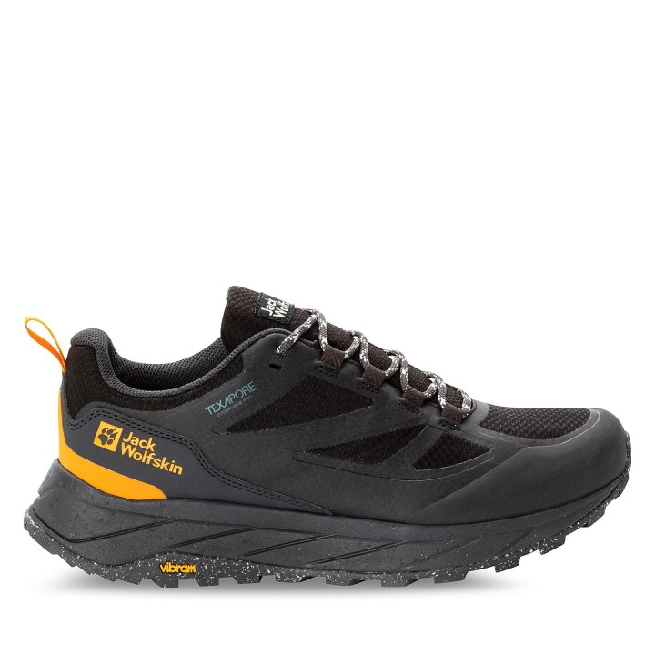 Trekkingschuhe Jack Wolfskin Terraventure Texapore Low M 4051621 Schwarz