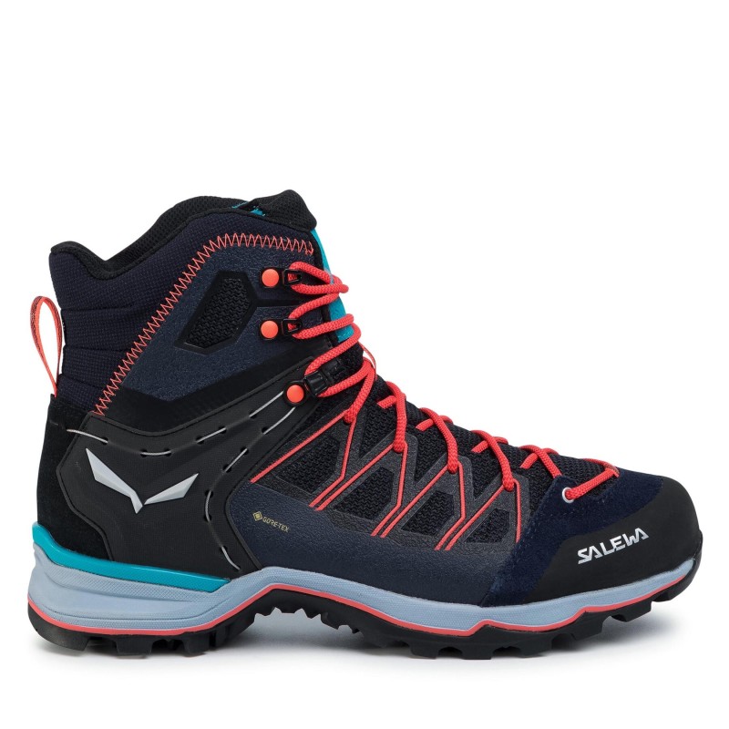 Trekkingschuhe Salewa Ws Mtn Trainer Lite Mid Gtx GORE-TEX 61360-3989 Dunkelblau