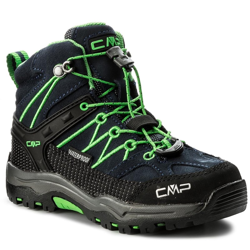 Trekkingschuhe CMP Kids Rigel Mid Trekking Shoes Wp 3Q12944K Dunkelblau
