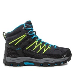Trekkingschuhe CMP Kids Rigel Mid Trekking Shoes Wp 3Q12944J Schwarz