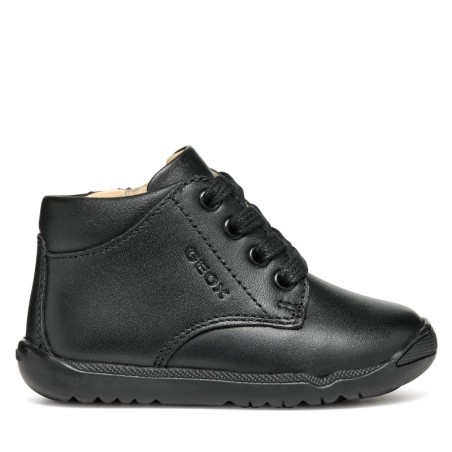 Schnürschuhe Geox B Macchia Boy B464NA 08554 C9999 Schwarz