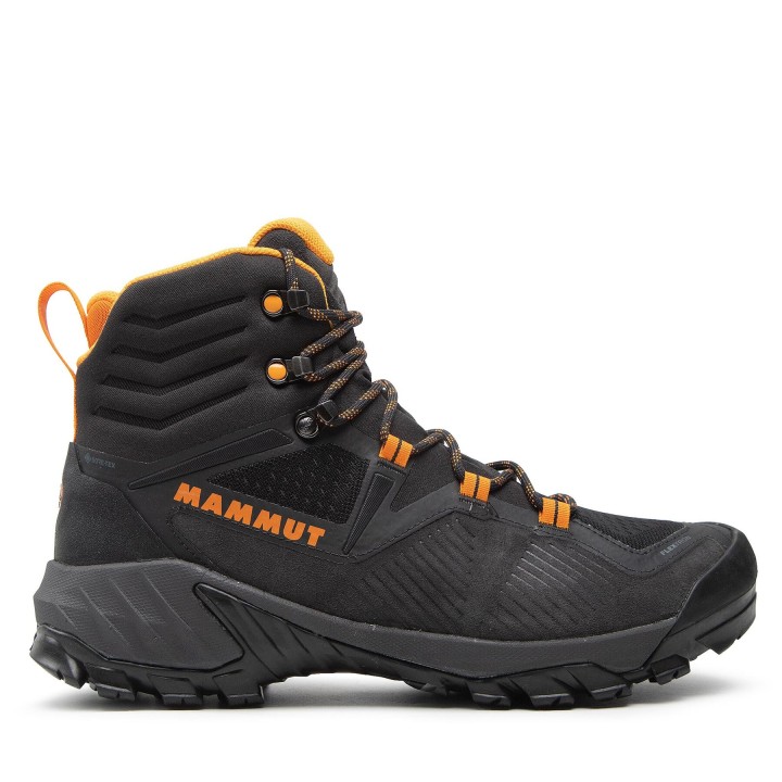 Trekkingschuhe Mammut Sapuen High Gtx GORE-TEX 3030-04241-00132-1075 Schwarz